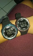 SKMEI-Reloj digital con pantalla led para hombre, pulsera impermeable con cronógrafo, calendario y alarma, de diseños deportivos y estilo masculino, modelo 1219