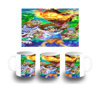 

Plastic CUP DIGIMON ADVENTURE plastic mug