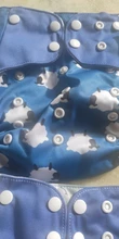 Reusable Baby Nappy Diaper-Cover Pocket-Diaper OS New-Print Hot-Sale 4pcs/Set