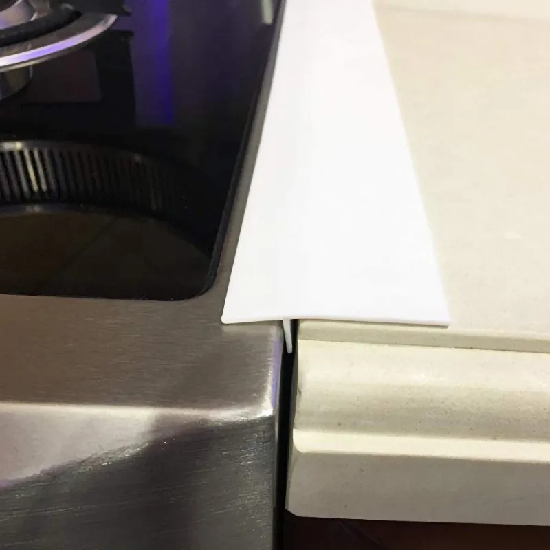 2 шт. кухня силиконовая вставка для плиты крышка зазора термостойкие широкие и длинные зазоры наполнитель уплотнения между счетчиком силиконовой резины