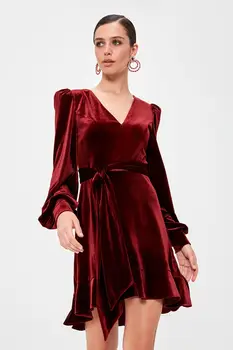 

Trendyol Flounces Dress TPRAW20EL1543