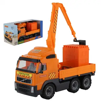 

Other Occupations Toys Polesie Volvo car Crane, lorry mounted crane + designer Super Mix \"-30 items per pallet (in box) games for boys and girls for kids toy for children Pretend Play cars profession