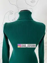 Knitted Sweater Jumper Pull Winter Tops Basic Turtleneck Women Korean Warm Autumn Slim