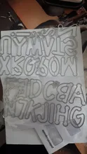 Cutting-Dies Die-Cuts Album Decorative-Crafts Diy Scrapbooking Embossing Metal 26-Letters