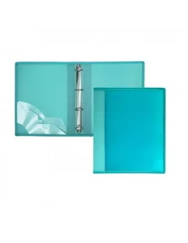 

WALLET 4 RINGS SUPRA TOPS EXTRA RIGID A4 OFFICE BOX GREEN COLOR