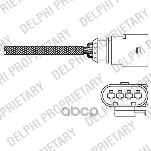 

Lambda probe Audi A3 II Seat Altea Leon II Toledo III VW Golf V-Plus v Polo IV delphi art. es20289-12b1