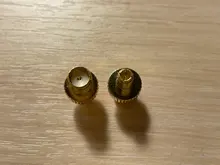 5 uds SMA hembra a TS9 conector macho RF adaptador Coaxial recto chapado en oro