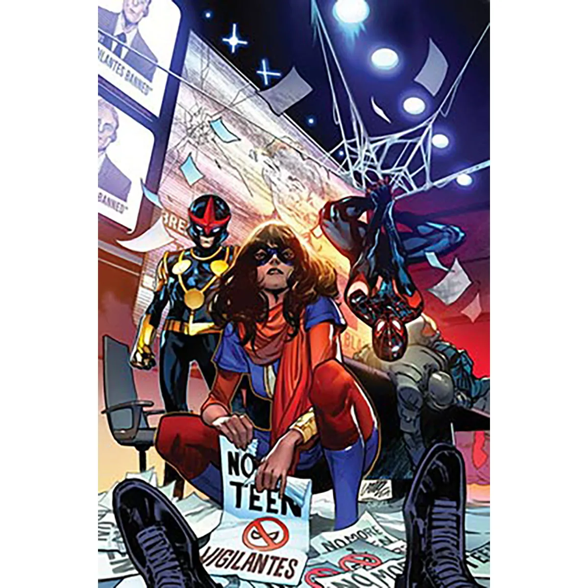 Marvel, Fuorilioni Alpha, Ed. Panini, Anno 2021, Autore Kim Jacinto, Fumetti Spagnolo, Tebeo