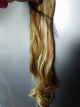 ALLAOSIFY-coleta larga y recta, Clip en la cola de pelo falso con horquillas, extensión de cabello sintético