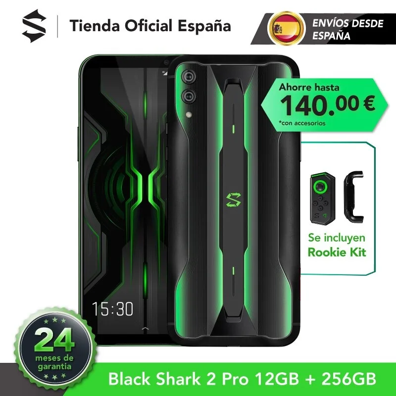 EU Version Xiaomi Black Shark 2 PRO 12G 256G (24 months official warranty) LATEST ARRIVAL! EU Version Xiaomi Black Shark 2 PRO 12G 256G (24 months official warranty) LATEST ARRIVAL!