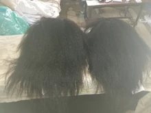 30 pulgadas recto rizado medio malla con división peluca 180% densidad brasileño cabello humano Pre arrancado con el pelo del bebé Remy sin costuras para las mujeres