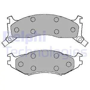 Колодки дисковые п.\ Chrysler Neon/Voyager/Grand Voyager 1.8-3.5