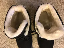 Las mujeres invierno Botas botines de Mujer invierno zapatos de Mujer Botas para la nieve Botas Mujer caliente de la felpa zapatos de Mujer de talla grande 44