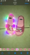 Zapatillas LED para niños y niñas, sandalias de baño para bebés, zapatos ligeros, 2020