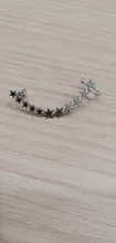 Bohemian sin Piercing para la oreja, de estrás de cristal Cuff Wrap Clip de perno pendientes para mujer niña moda pendientes joyas Bisutería