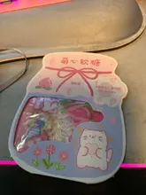 VanYi-adhesivo de papelería Kawaii, pegatinas coreanas de escritorio, dibujos animados, pegatina decorativa para uso diario, 45 Uds./PVC