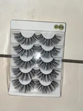 Pestañas postizas de visón 3D, maquillaje natural, extensión de pestañas largas, volumen cruzado, suaves, con alas, 5 pares