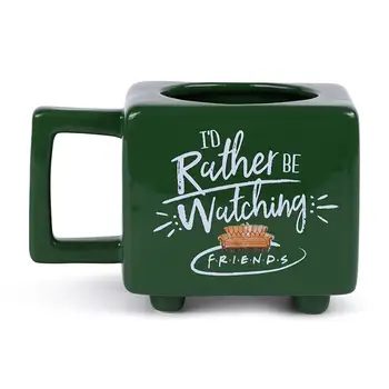 

FRIENDS-RETRO TV RATHER BE WATCHING series thermosensitive mug gift oven FRIENDS