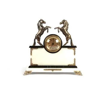 

Table clock made of marble ch-033
