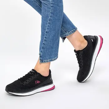 

FLO RONAN WMN 9PR Black Women 'S Running Shoe LUMBERJACK