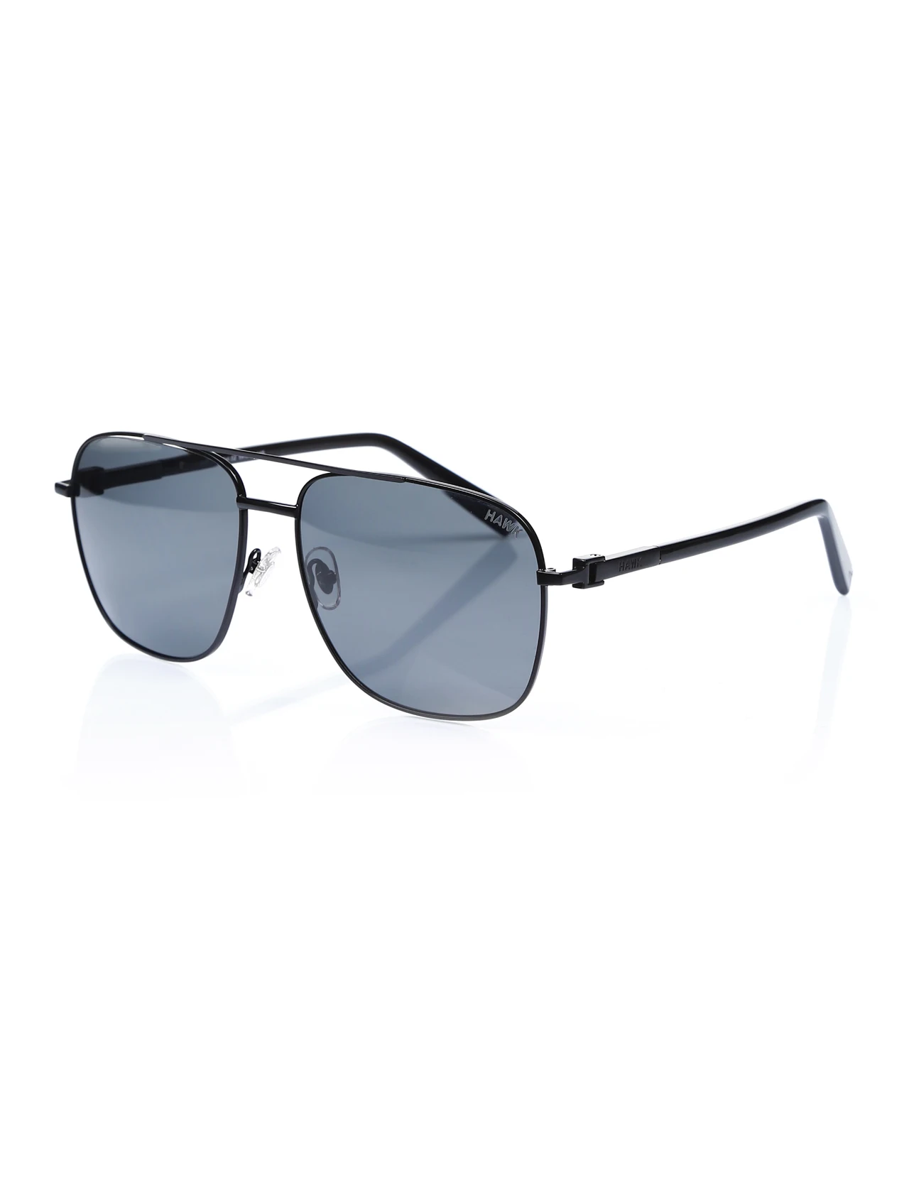 

Men's sunglasses hw 1814 02 metal black unspecified 59 -- hawk