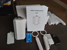 Zemismart-controlador de cortinas inteligente para el hogar, controlador de cortinas con WiFi, Tuya, Smart Life, Alexa y Google Home, tipo I, pista de cortinas tipo U