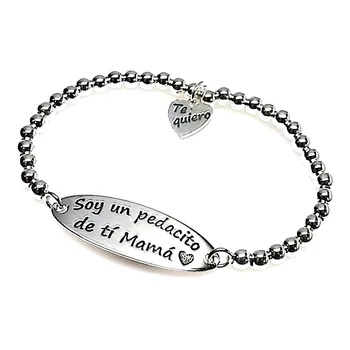

Law silver bracelet 925m I 'M A BIT OF YOU MOM [AB0248GR] -Customizable-RECORDING INCLUDED IN THE PRICE