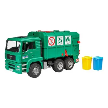 

Garbage Truck Man Tga Bruder Green