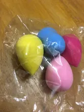 5 unids/set venta al por mayor Mini esponja de maquillaje forma de huevo maquillaje suave Fundación puff corrector mezclado maquillaje cosmético esponja