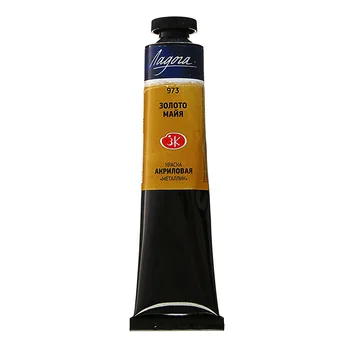 

Gold Maya acrylic metallic Ladoga 46 ml