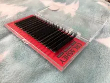 CRLASHEY-extensiones de pestañas de visón falso, 17 filas, maquillaje para pestañas individuales, profesional, suave, Natural