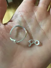 Anillo de gafas clásicas de la muerte para hombre y mujer, anillos abiertos negros con cicatrices de rayo para parejas, joyería para dedo