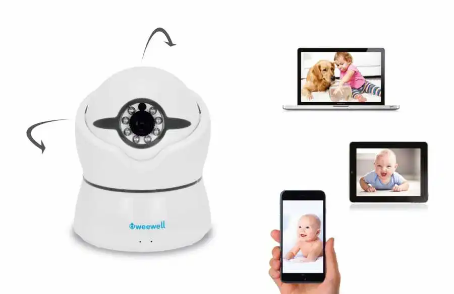 weewell digital baby video monitor