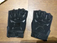 Guantes deportivos con soporte de muñeca para niños, para entrenamiento, bicicleta, medio dedo