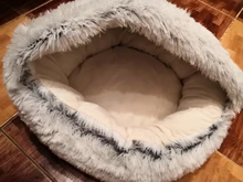 Cat-Bed Cats Nest Puppy-Sleeping-Bag Dogs Plush Soft Round Small Warm Winter New Long