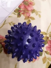 FDBRO PVC de ejercicios Bola de masaje de mano de PVC suela erizo sensorial agarre entrenamiento la bola portátil pelota de fisioterapia 6,5 envío gratis