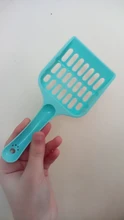 Pala para gatos, herramienta de limpieza de residuos de arena, Color aleatorio, PP extendido, gran oferta, novedad