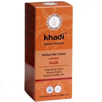 

Vegetable paint for hair "nut"