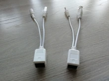 Conjunto divisor de inyector POE, 5V, 12V, 24V, 48V, conectores de Cable RJ45, Cable de alimentación pasivo, adaptador de corriente Ethernet