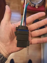 Automobile-Relay 4pin Waterproof DC12V Car Sealed with 105mm-Length-Wires Wired Integrated