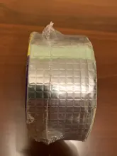 Cinta de goma de butilo de papel de aluminio para reparación de fugas, adhesivo súper Nano impermeable para reparación de manguera de techo, cinta flexible