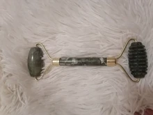 Facial-Massage-Roller Guasha-Board Face-Lift Jade-Stone Relaxation Body-Skin Double-Heads
