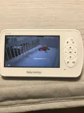 Hebeiros-cámara inalámbrica de seguridad con batería de 1080P, Monitor de vídeo de 4,3 pulgadas para bebé, visión nocturna, recordatorio de tiempo de alimentación