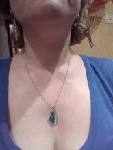 Juegos de joyas para mujer, bodas, Plata de Ley 925, collar de circonia cúbica verde, juegos de pendientes