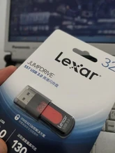Lexar-unidad Flash USB 3,0 Original para PC, unidad Flash de 64GB, 128GB, 256GB, disco U, 150 MB/s, 256 bits, AES, 32GB