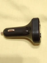 Transmisor FM LED con Bluetooth 5,0 para coche, kit de reproductor de música MP3, USB Dual, cargador 3.1A 1A, 2 puertos USB, para iphone, para coche, disco U/TF