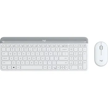 

Logitech MK470 US international QWERTY wireless RF keyboard White