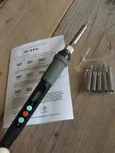 Soldering-Iron-Kit-Set Welding Repair-Tools Temperature Digital Adjustable 60W with LCD