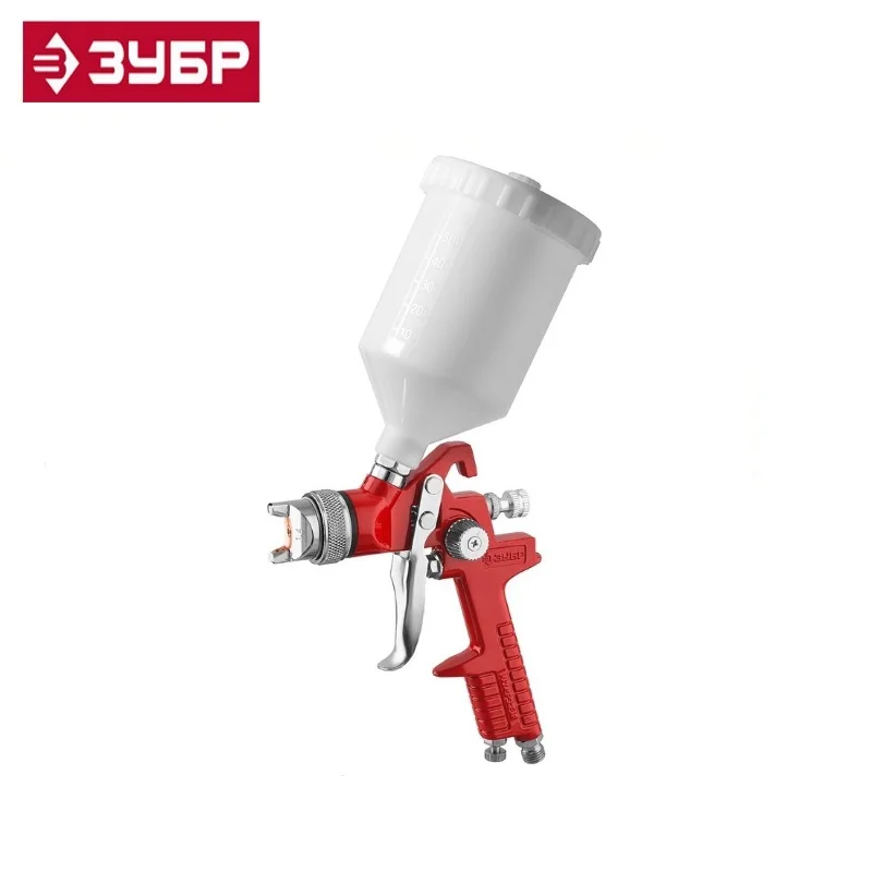 06563-1.4 Краскопульт пневматический ЗУБР "МАСТЕР" "МХ 250", c верхним бачком, 1.4 мм