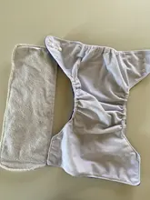 U Pick Alvababy-pañal de tela reutilizable, lavable, bolsillo, 1 pieza, inserto de microfibra